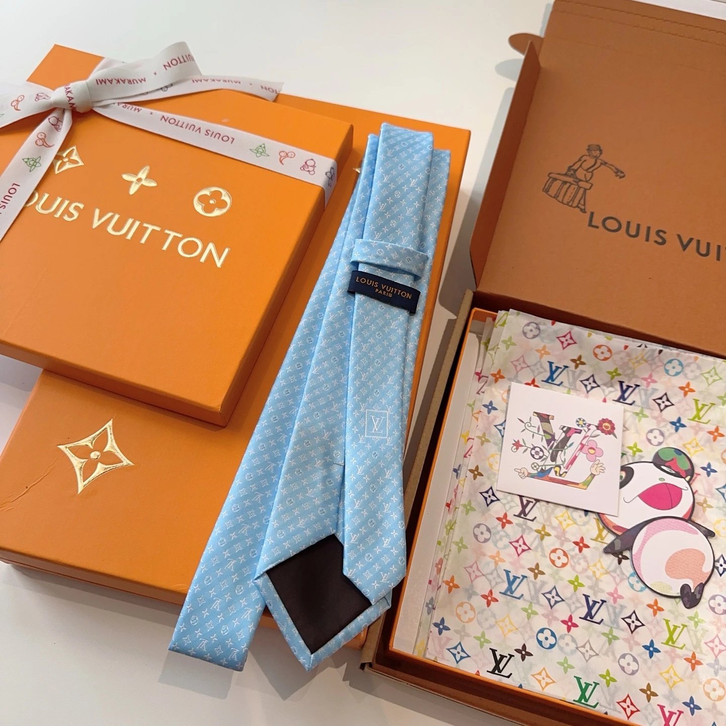Louis Vuitton Silk Tie Ver.P — QC