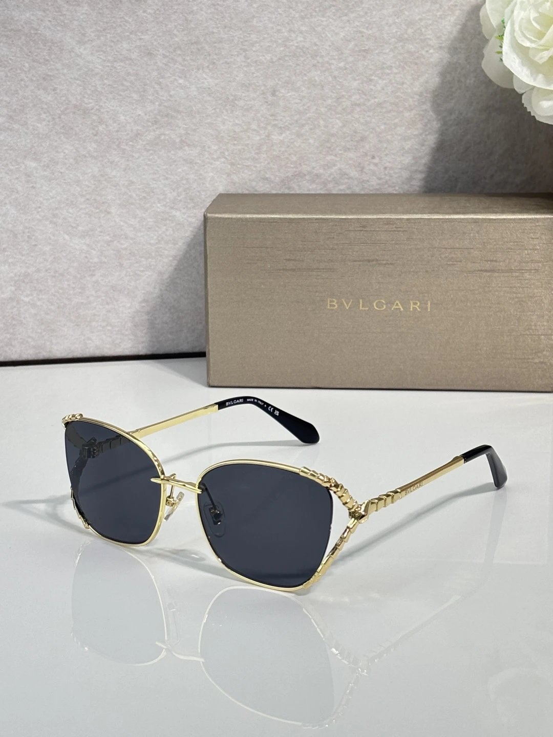 Bvlgari BV40081U Sunglasses 56-17-140 Ver.B — QC