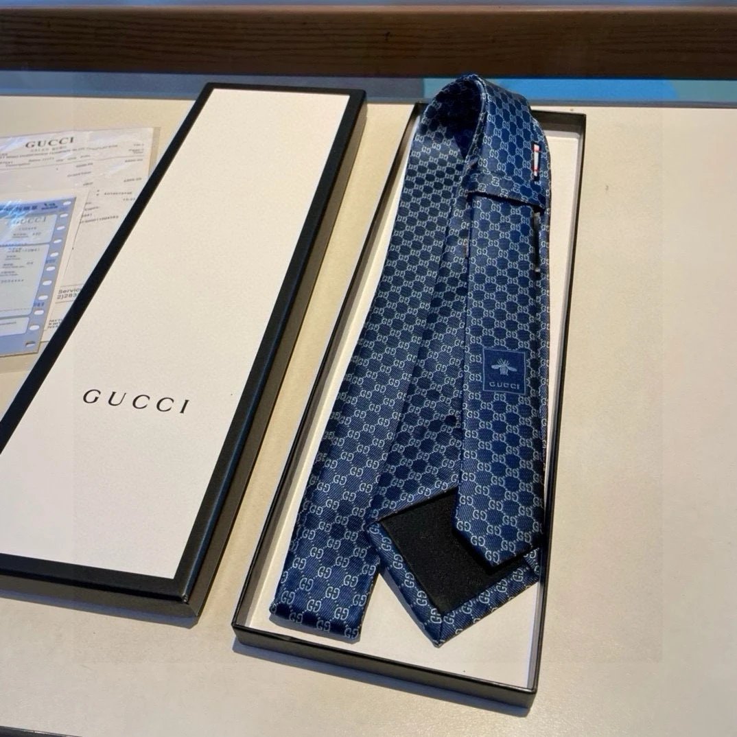 Gucci Silk Tie Ver.G — Zdjęcie 5