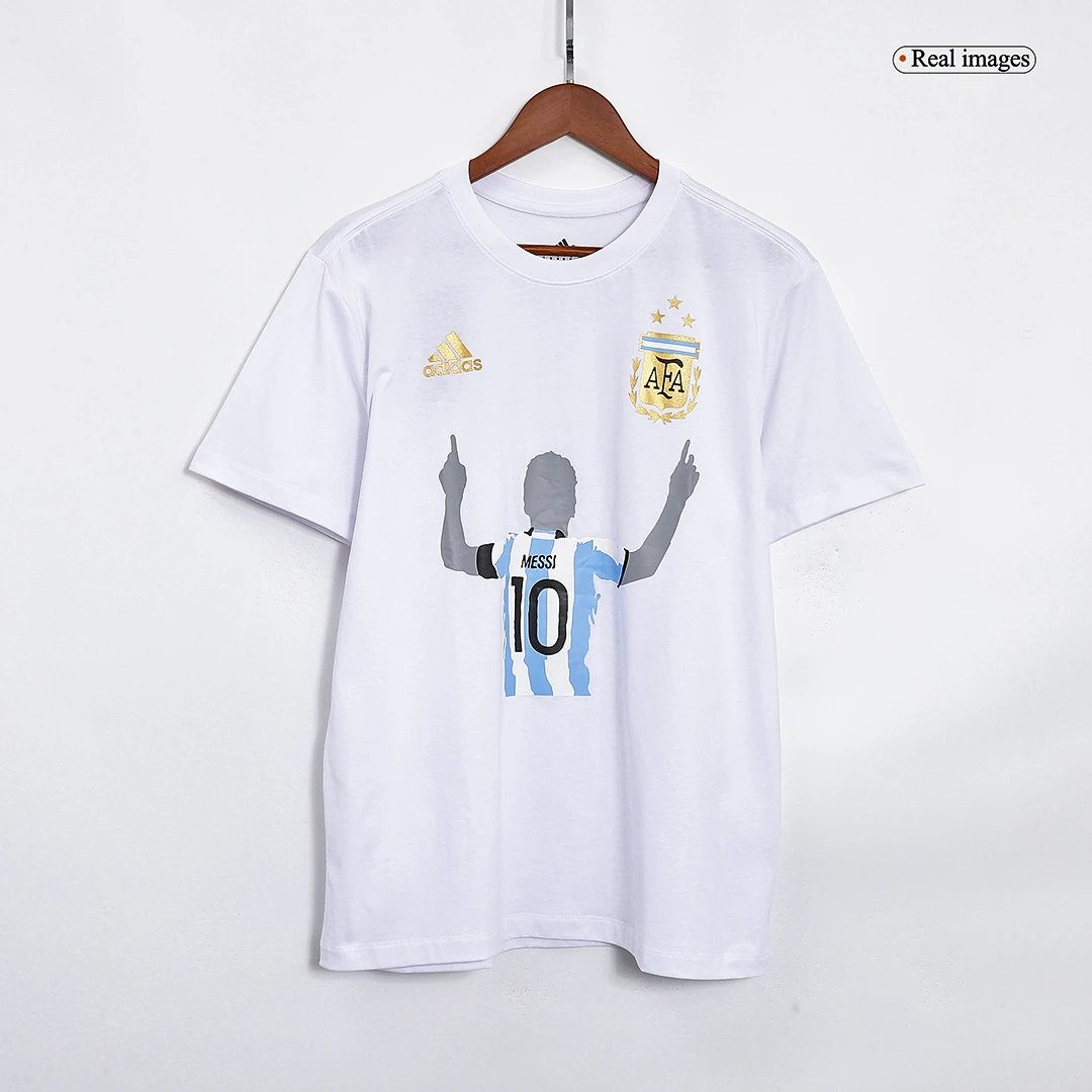 Argentina Winners Lionel Messi Celebration T Shirt 2022 Thre — photo 3