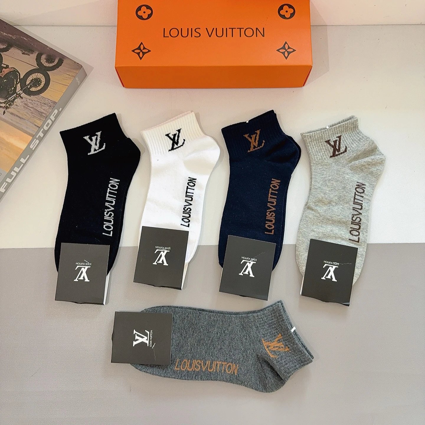 Louis Vuitton Cotton Socks Ver.B — photo 5