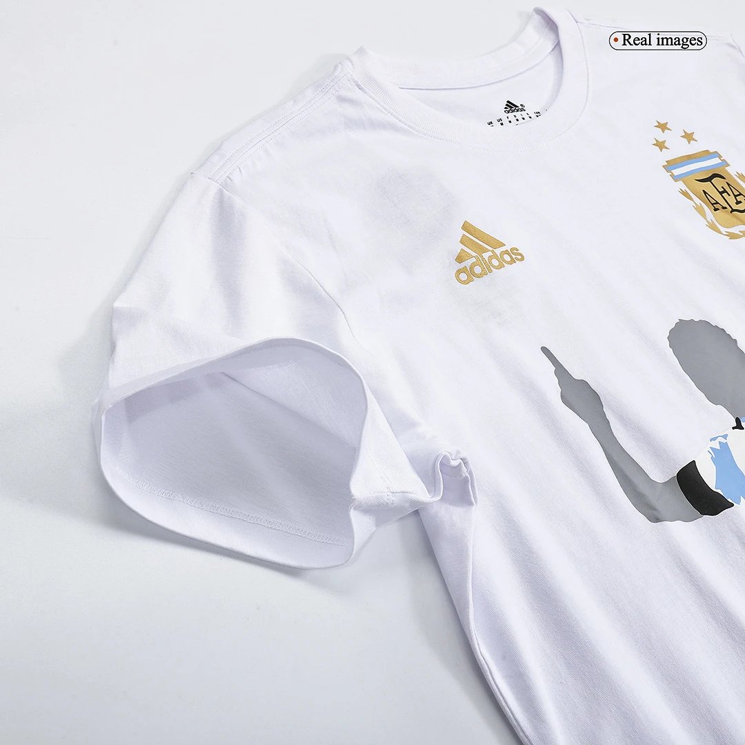Argentina Winners Lionel Messi Celebration T Shirt 2022 Thre — photo 8