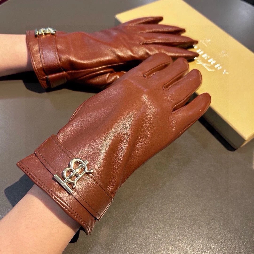Burberry Lambskin Thermal Gloves Ver.F — Photo 3