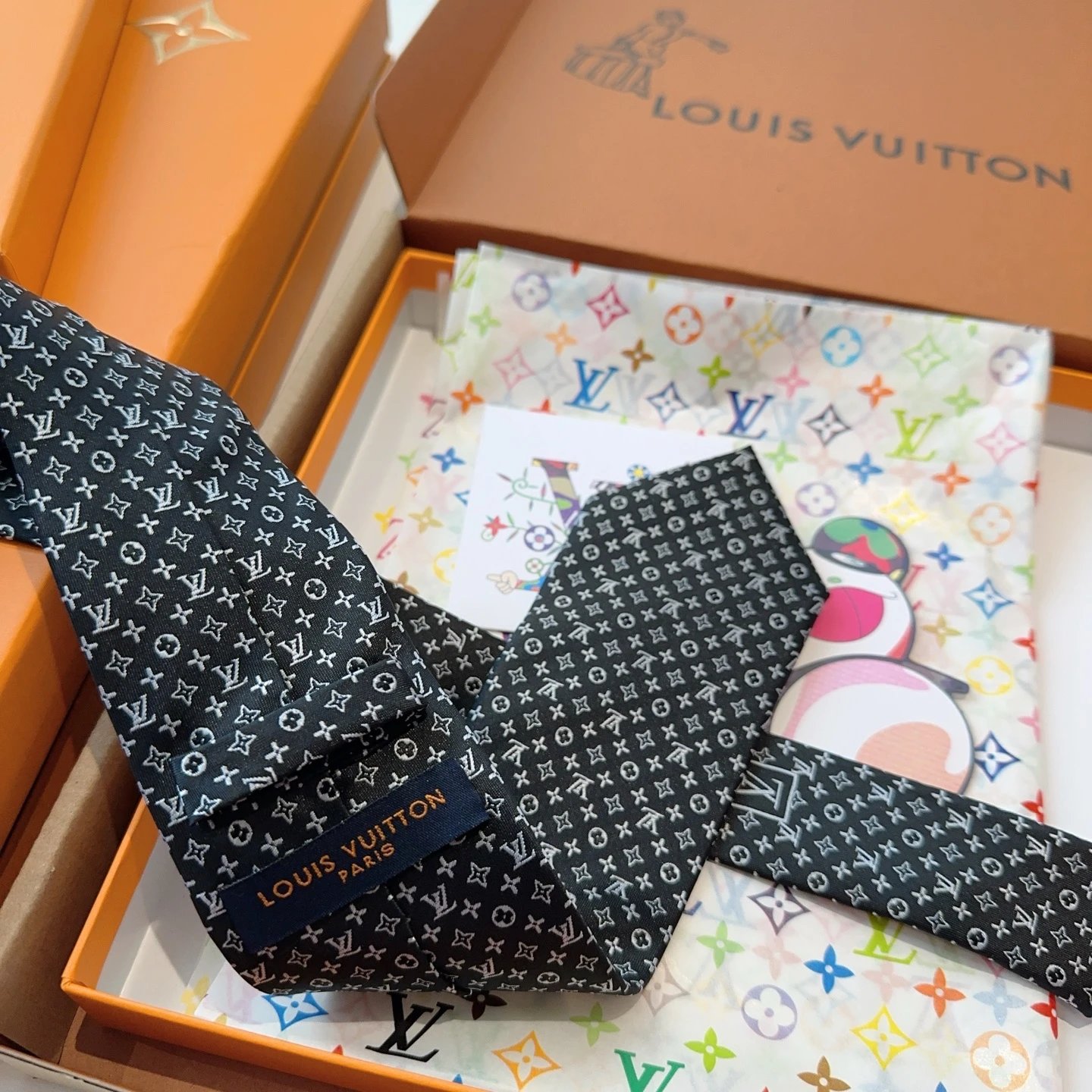 Louis Vuitton Silk Tie Ver.Q — QC