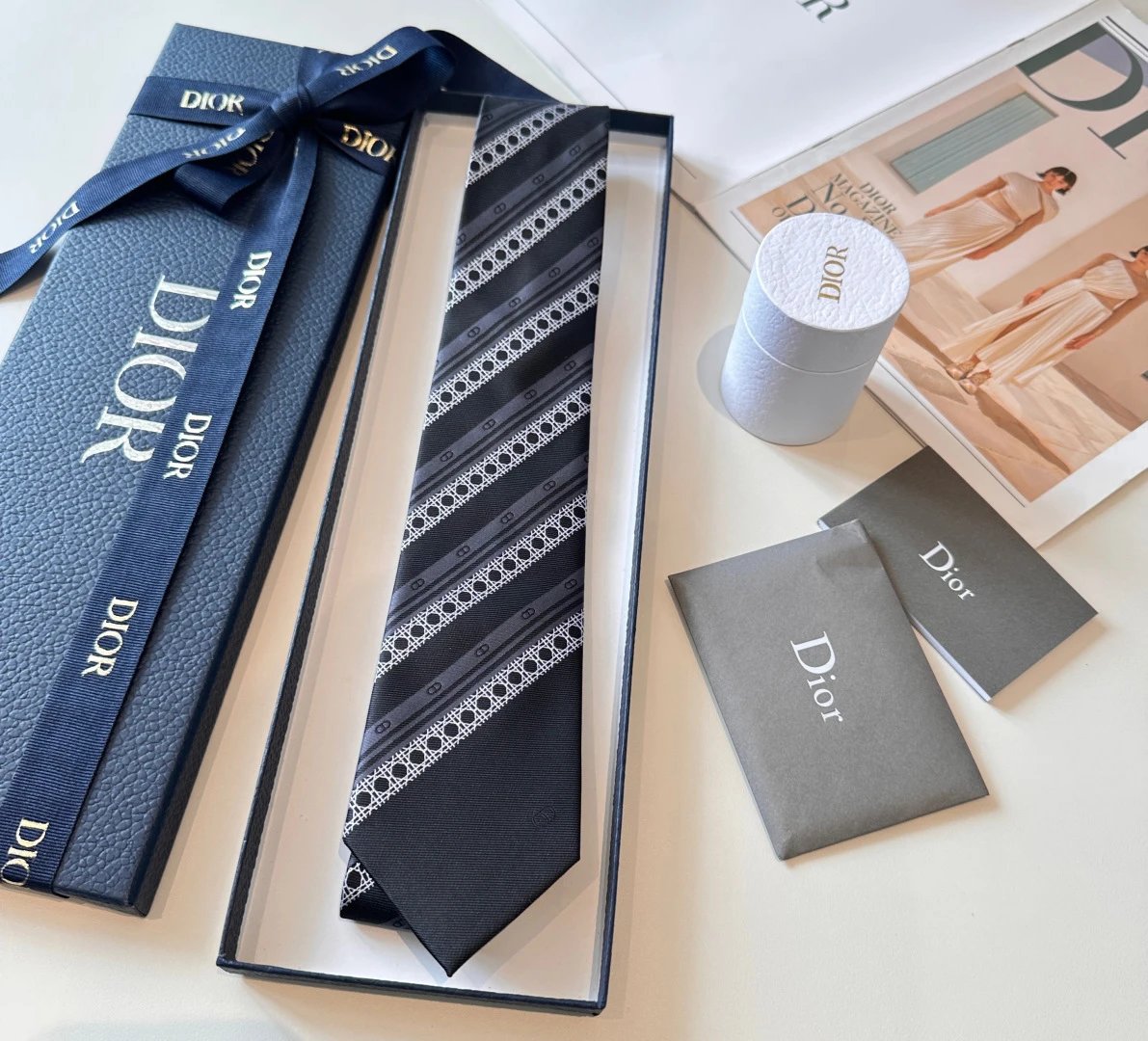 Dior Silk Tie Ver.A — Zdjęcie 2
