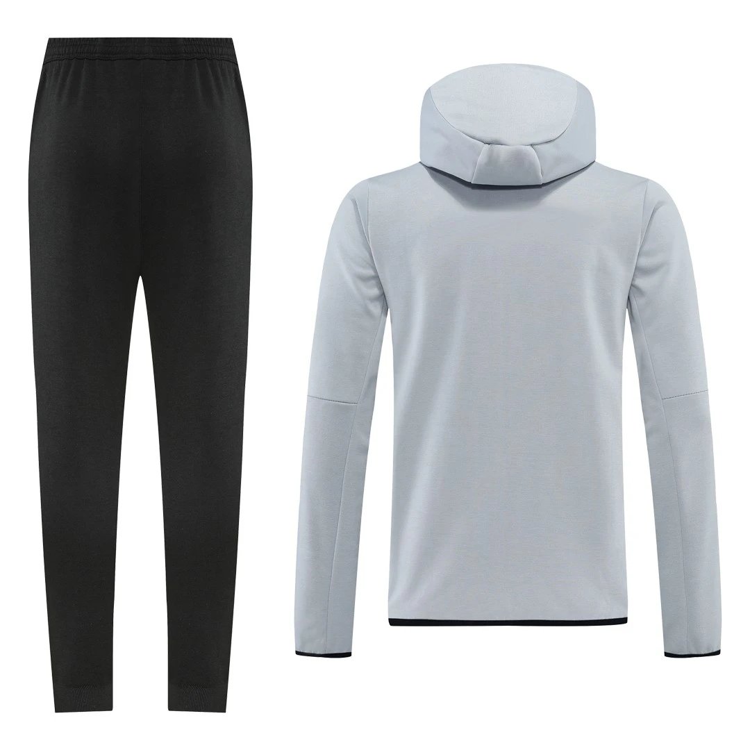 2022 Hoodie Customize Tracksuit Gray — QC