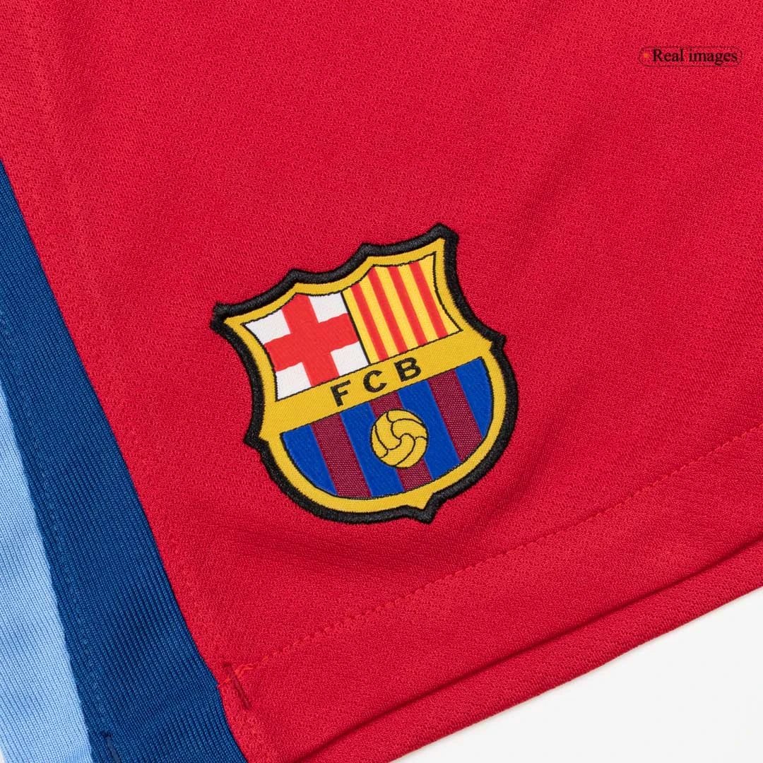 Barcelona 2025 Fourth Away Soccer Shorts 26 — QC