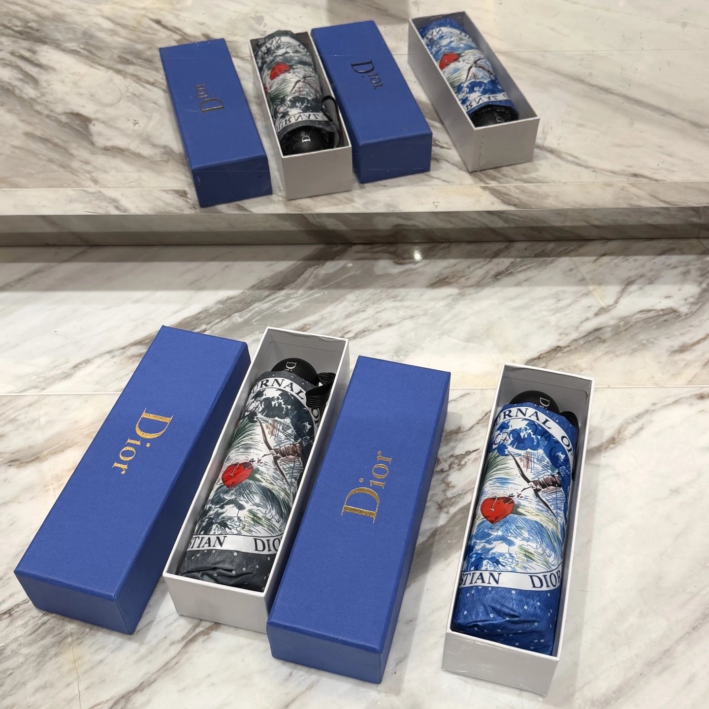 Dior UV Protection Folding Umbrella Ver.H — Zdjęcie 9