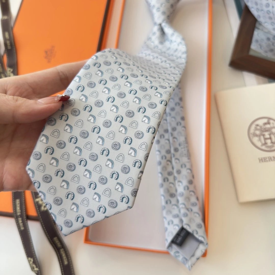 Hermes Silk Tie Ver.H — Photo 8