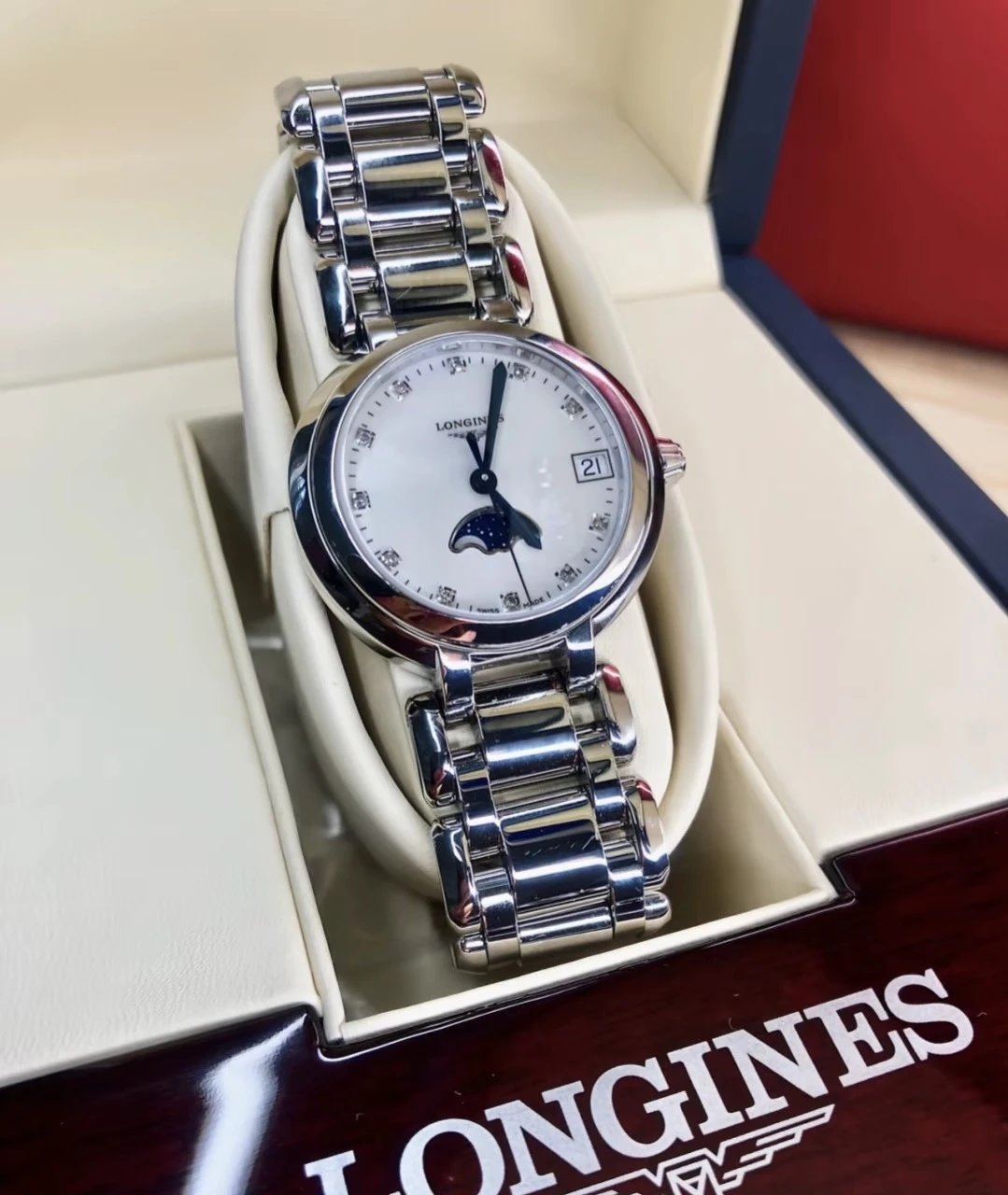 Longines PrimaLuna Automatic Ladies Watch 30.5mm — Zdjęcie 3