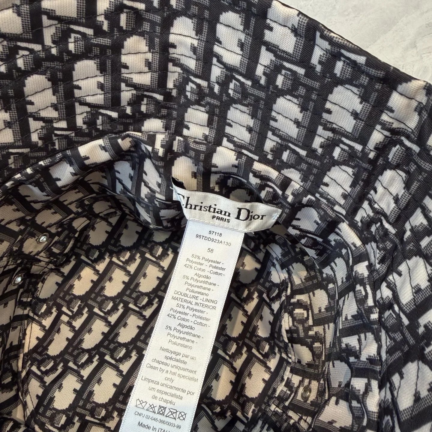 Dior Bucket Hat Ver.B — QC