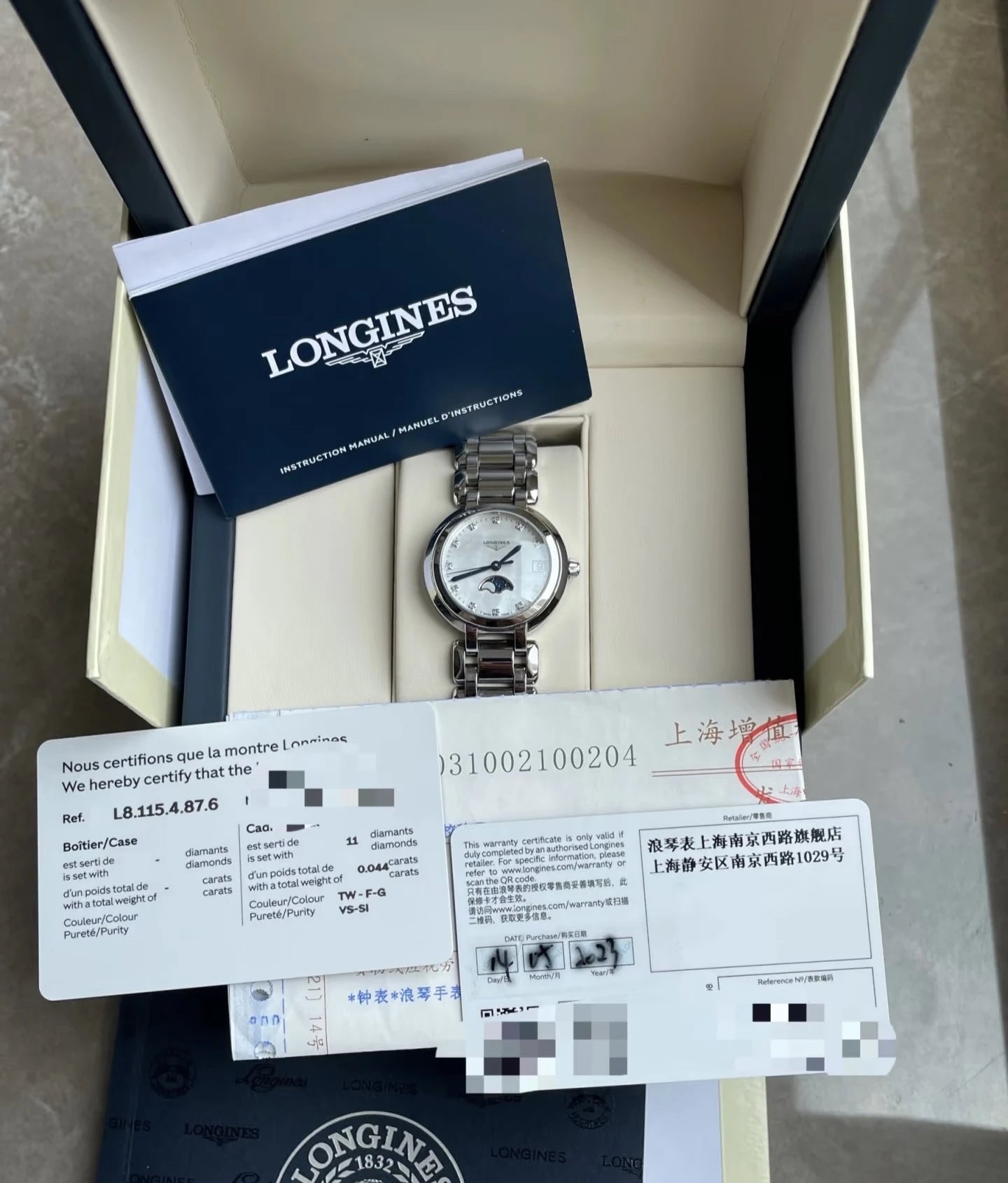 Longines PrimaLuna Quartz Ladies Watch 30.5mm Ver.C — Photo 8