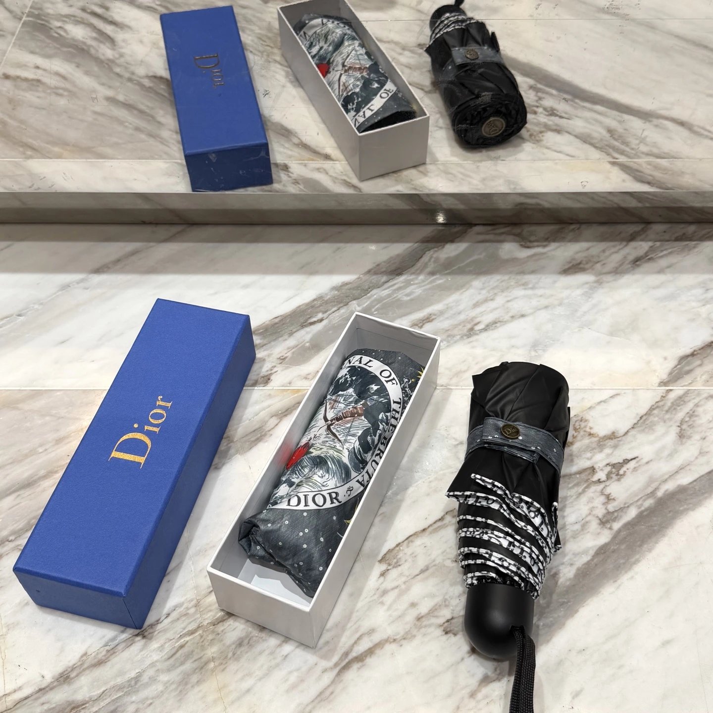 Dior UV Protection Folding Umbrella Ver.H — Zdjęcie 2