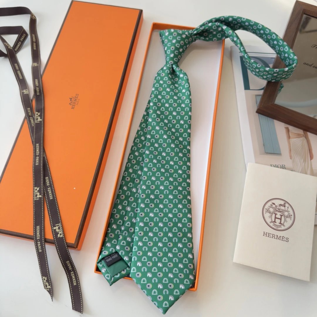 Hermes Silk Tie Ver.I — Photo 8
