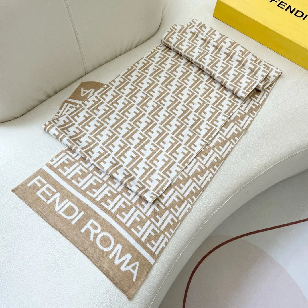 Fendi Cashmere Scarf Ver.J — QC