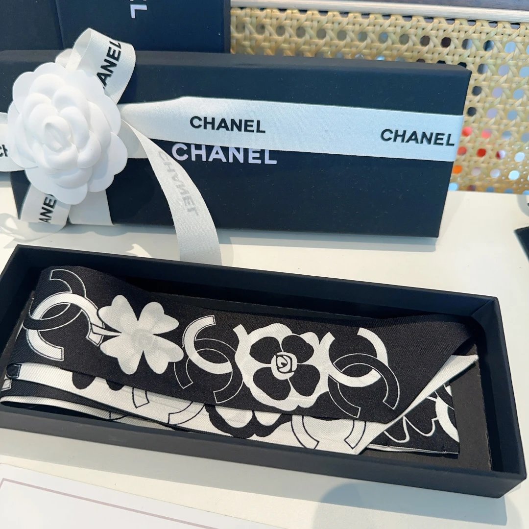 Chanel Silk Hair Ribbon Ver.K — QC