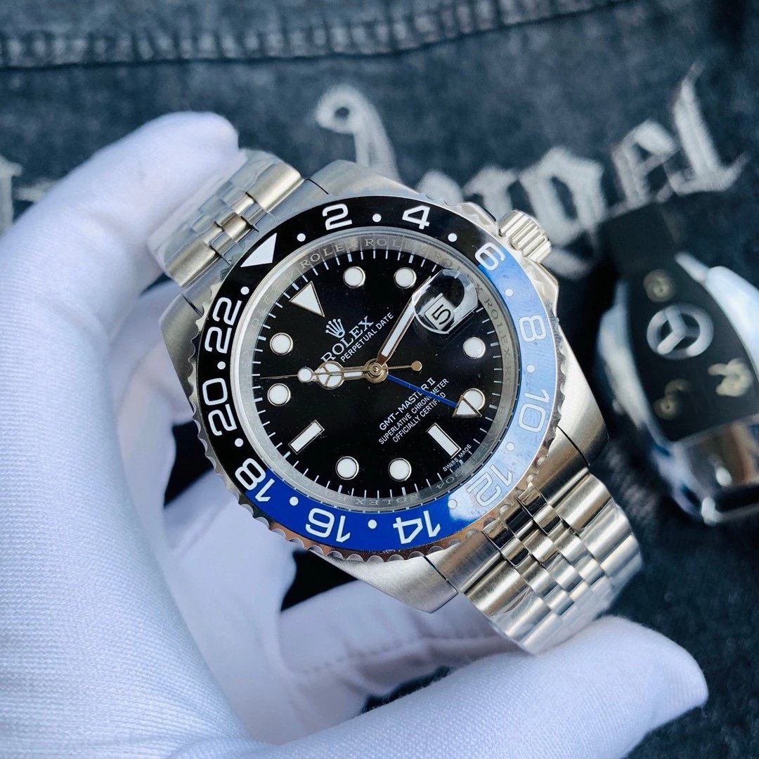 Rolex GMT-Master Blue Automatic Watch — photo 7