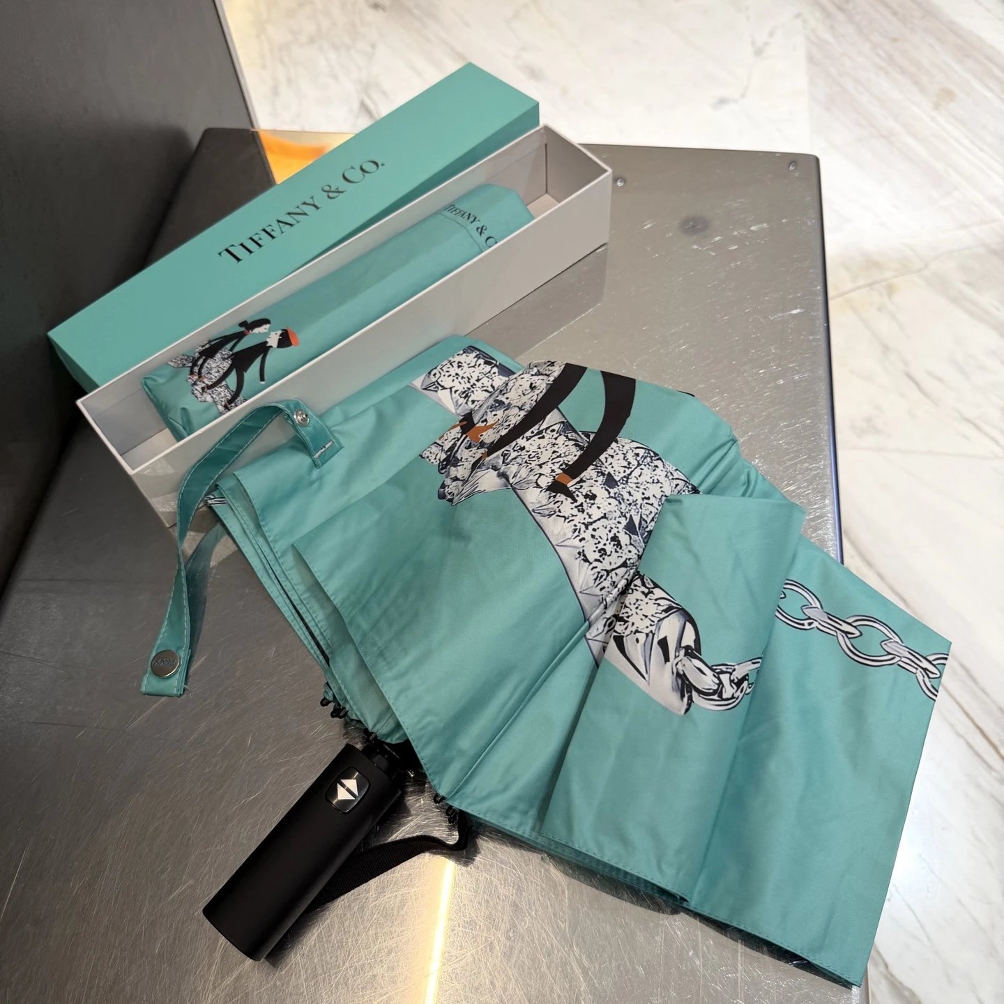 Tiffany UV Protection Folding Umbrella Ver.E — Photo 3