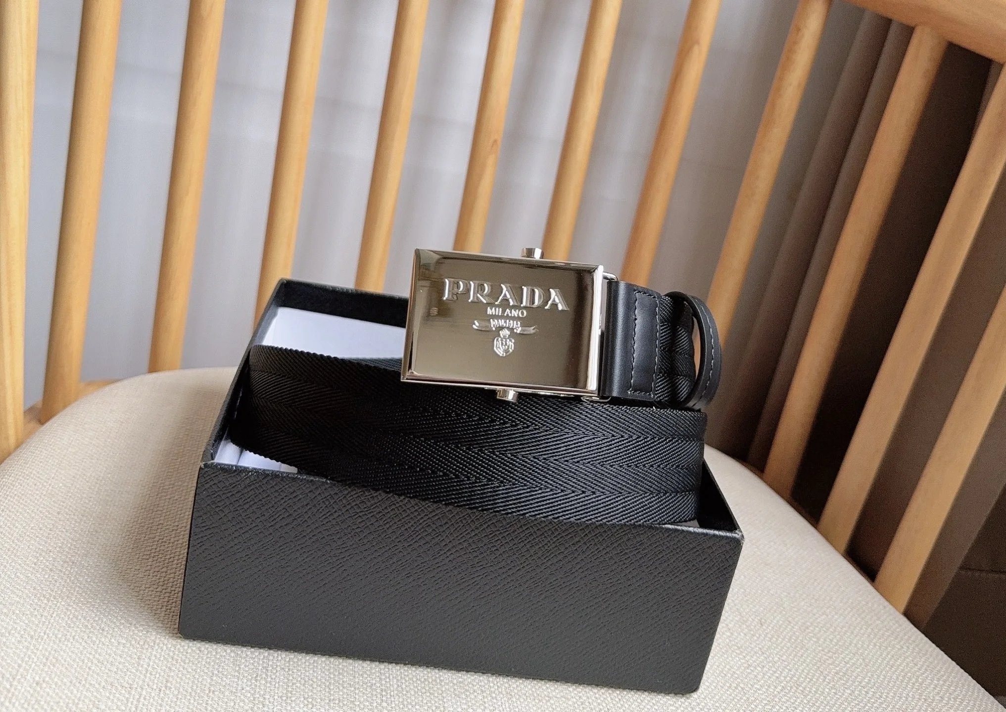 Prada Leather Belt Ver.H — photo 6