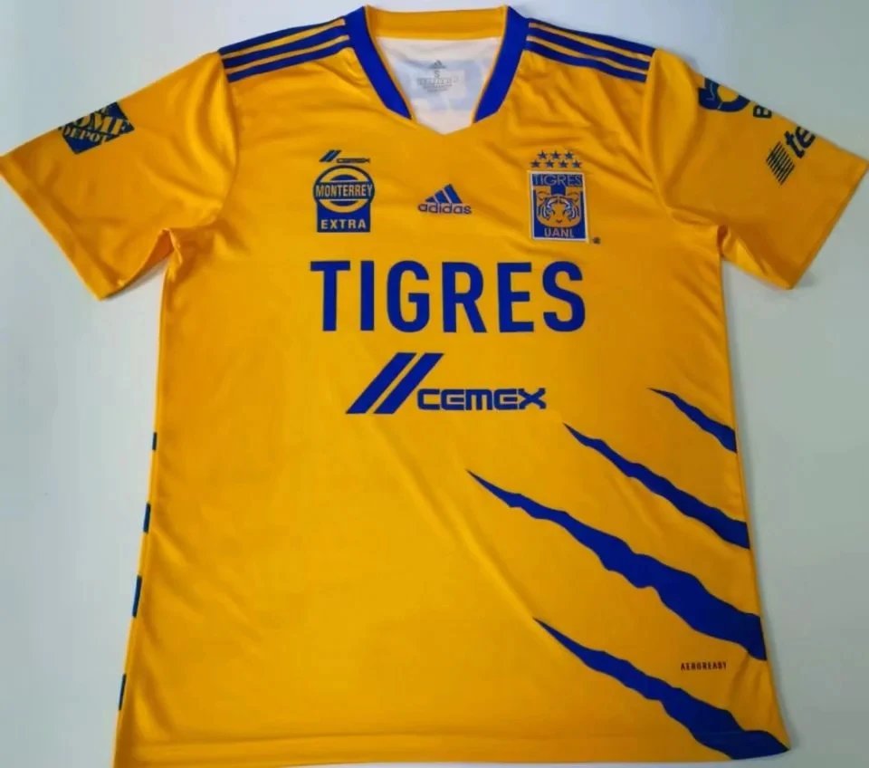 Tigres UANL 21/22 Home Jersey — QC