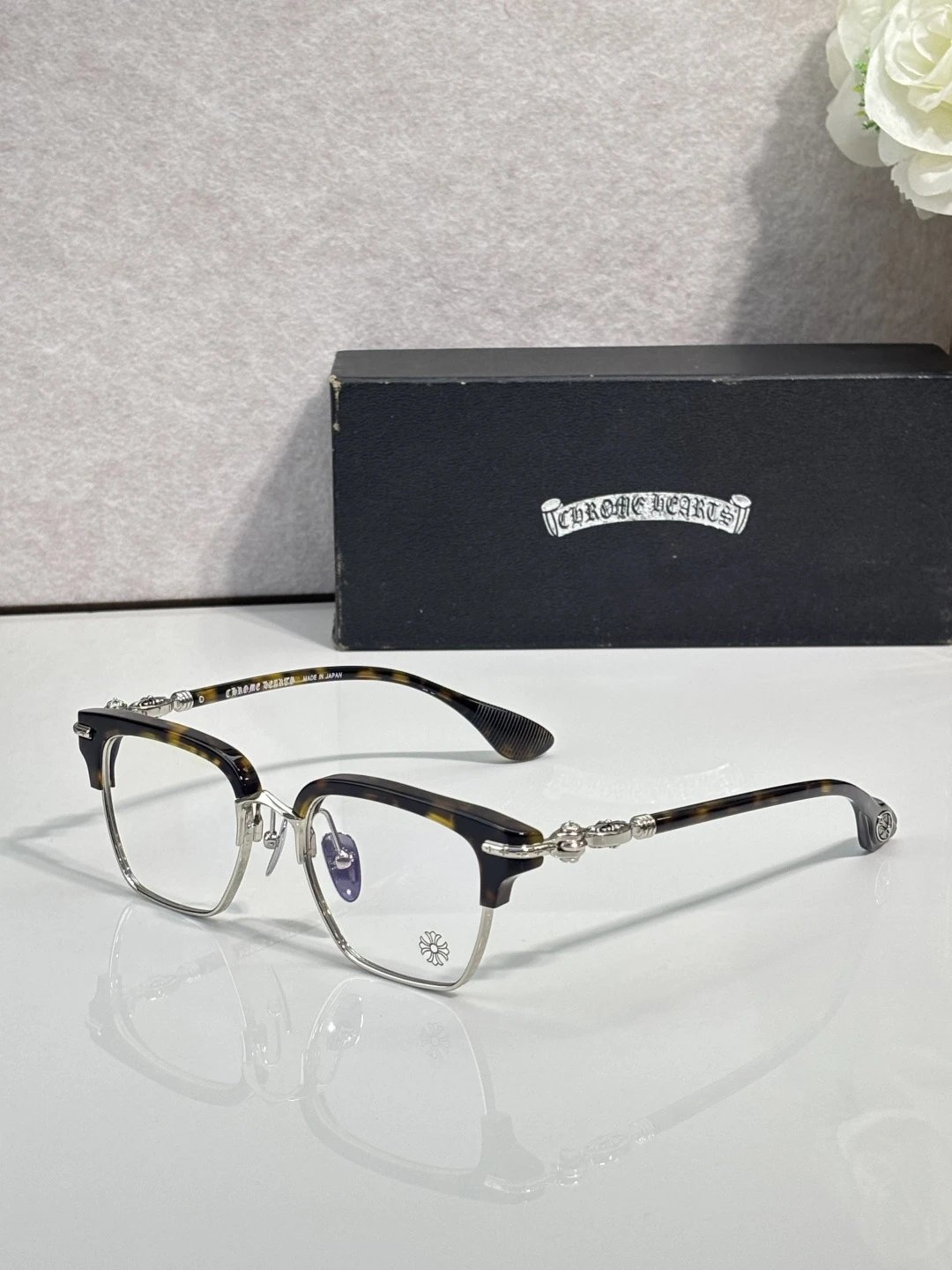 Chrome Hearts NIPPLOPOLIS Sunglasses 53-19-148 — QC