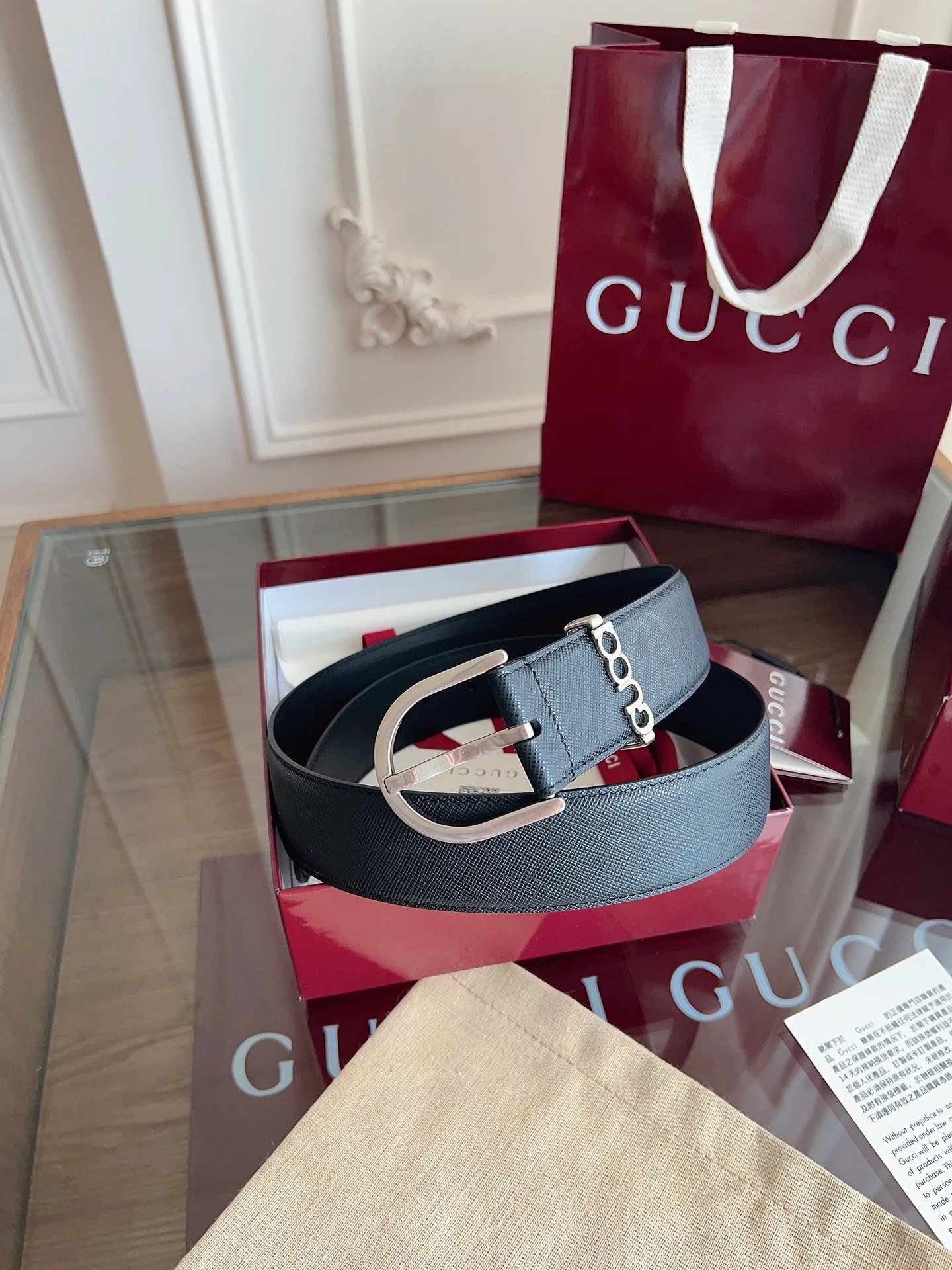 Gucci Leather Belt Ver.E — Photo 2
