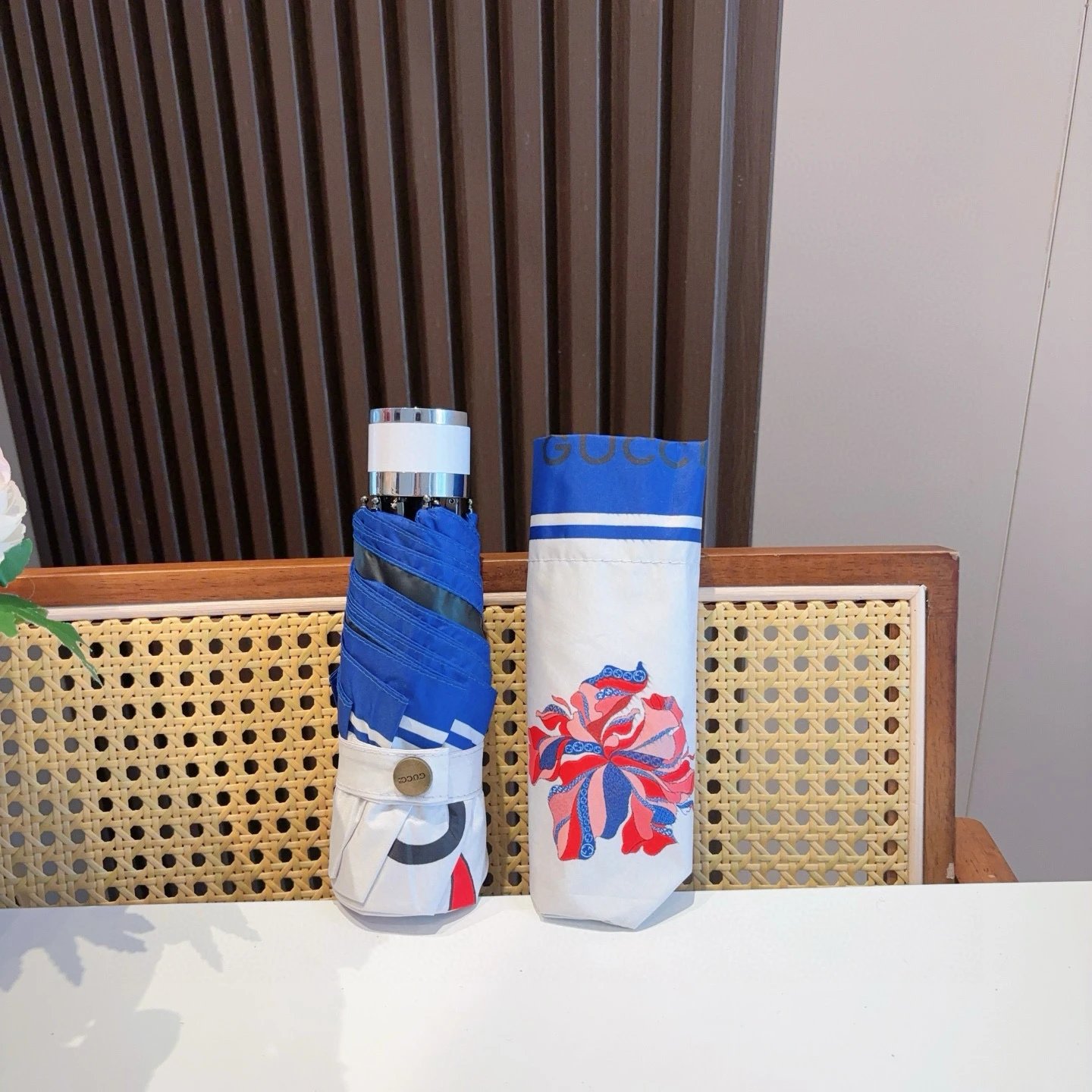 Gucci UV Protection Folding Umbrella Ver.F — QC