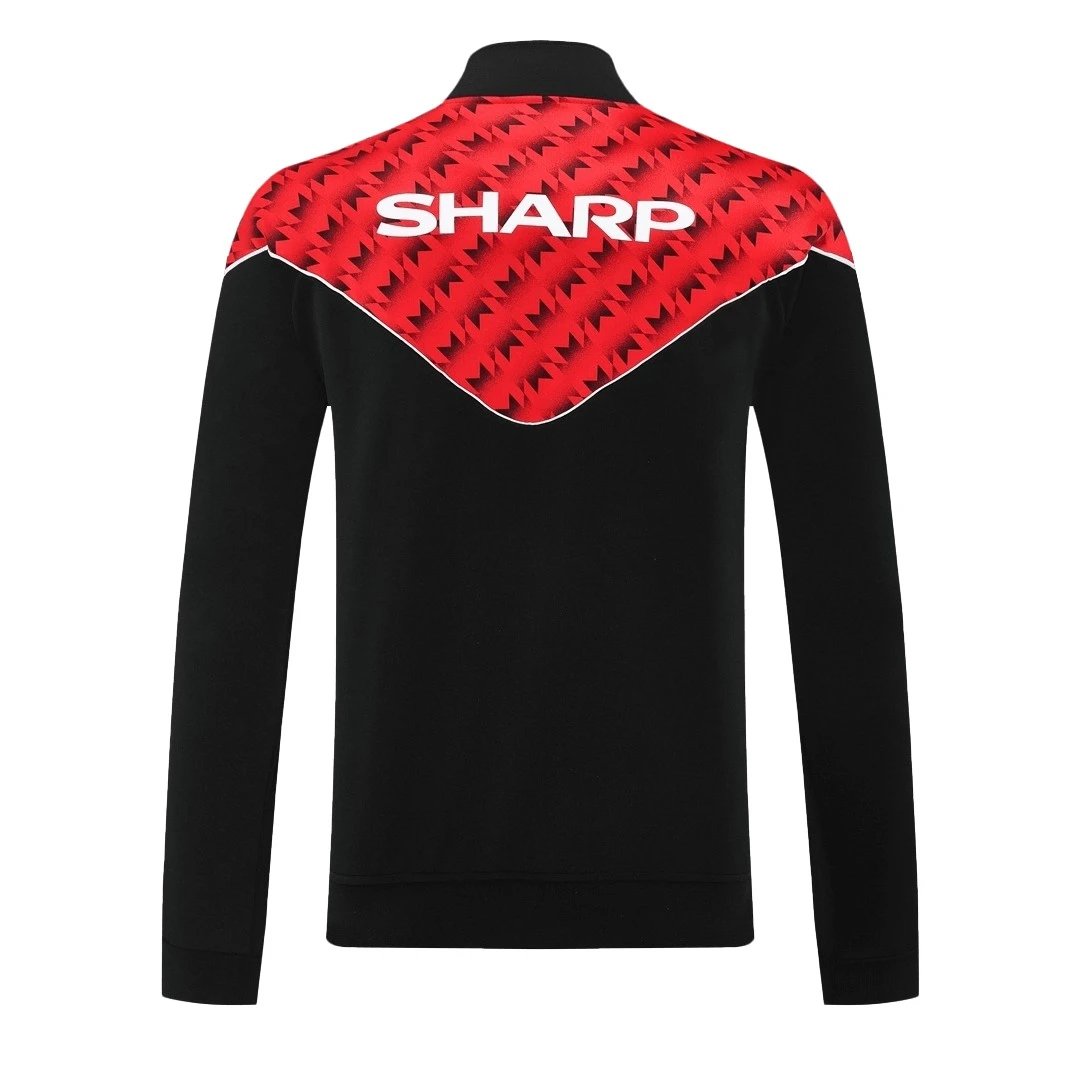 Manchester United 2025 Jacket Tracksuit 26 Red Black — QC
