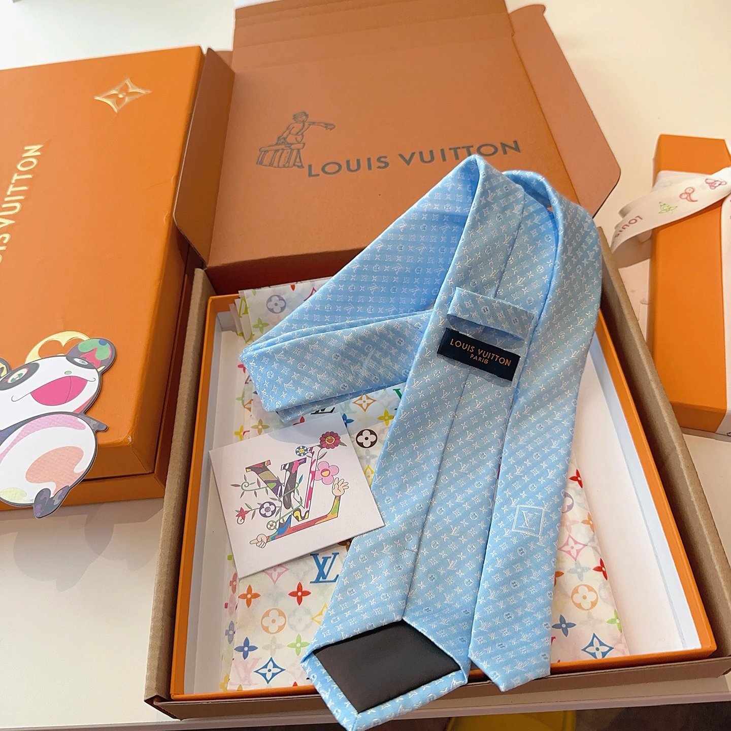 Louis Vuitton Silk Tie Ver.P — QC
