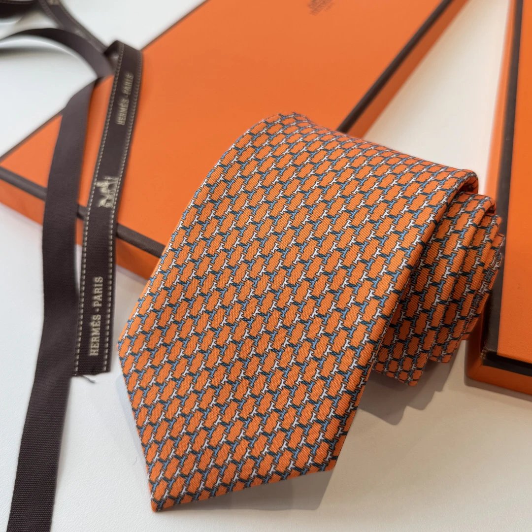 Hermes Silk Tie Ver.Q — Photo 8