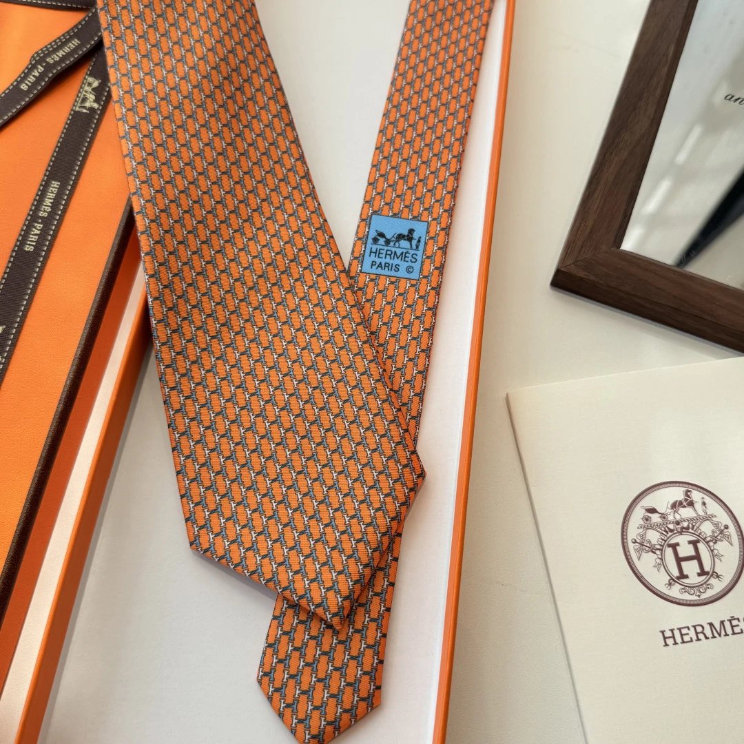 Hermes Silk Tie Ver.Q — Photo 7