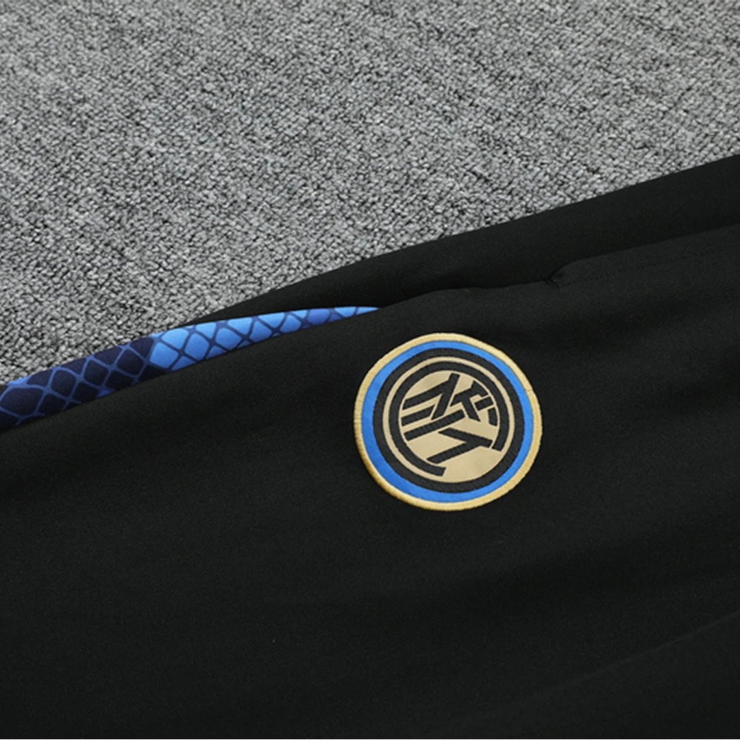 Inter Milan Jacket Tracksuit 2021 22 Black Blue — photo 8