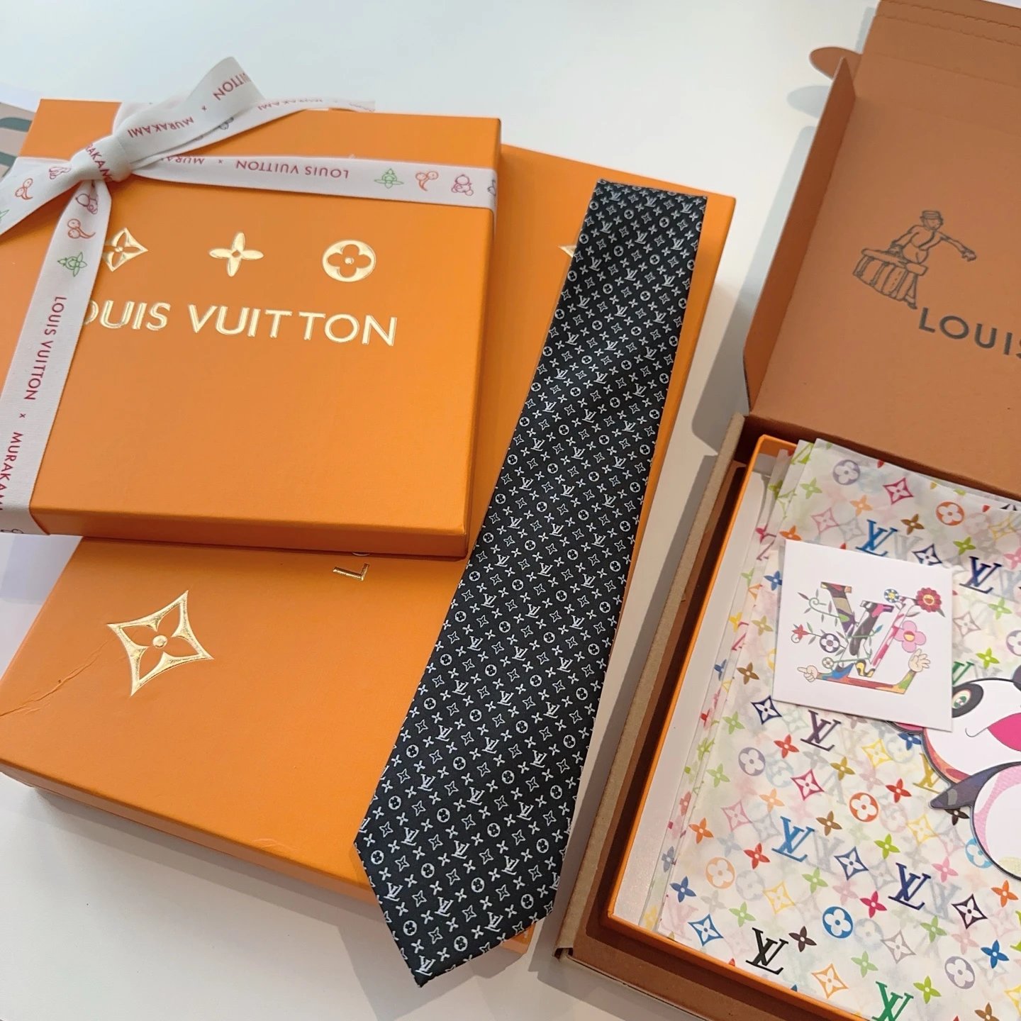 Louis Vuitton Silk Tie Ver.Q — QC