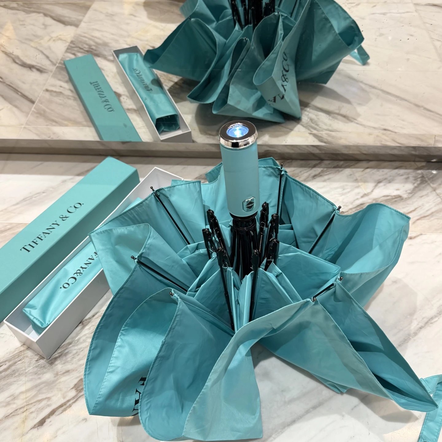 Tiffany UV Protection Folding Umbrella Ver.L — Zdjęcie 5