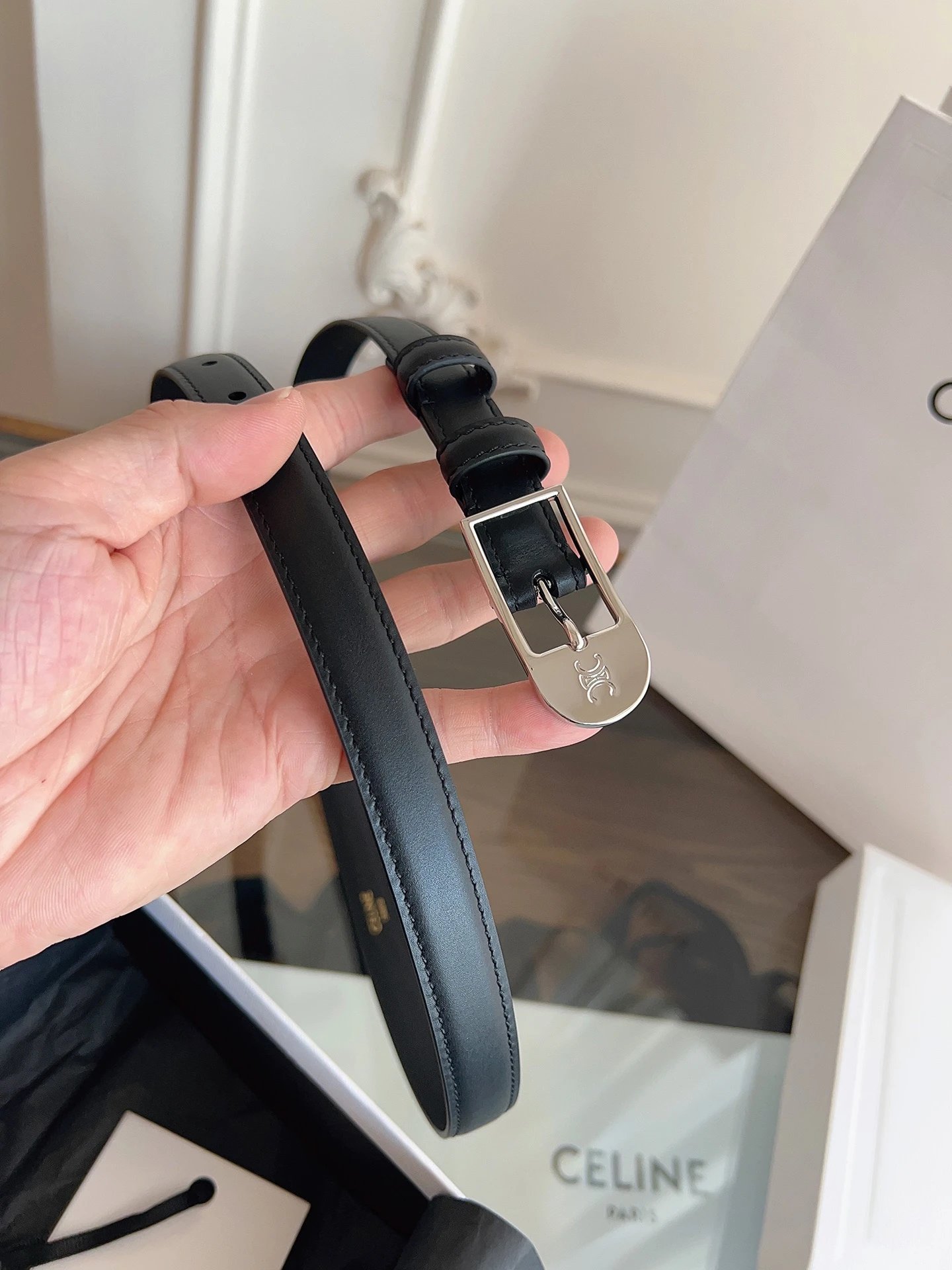 Celine Leather Belt Ver.B — photo 9