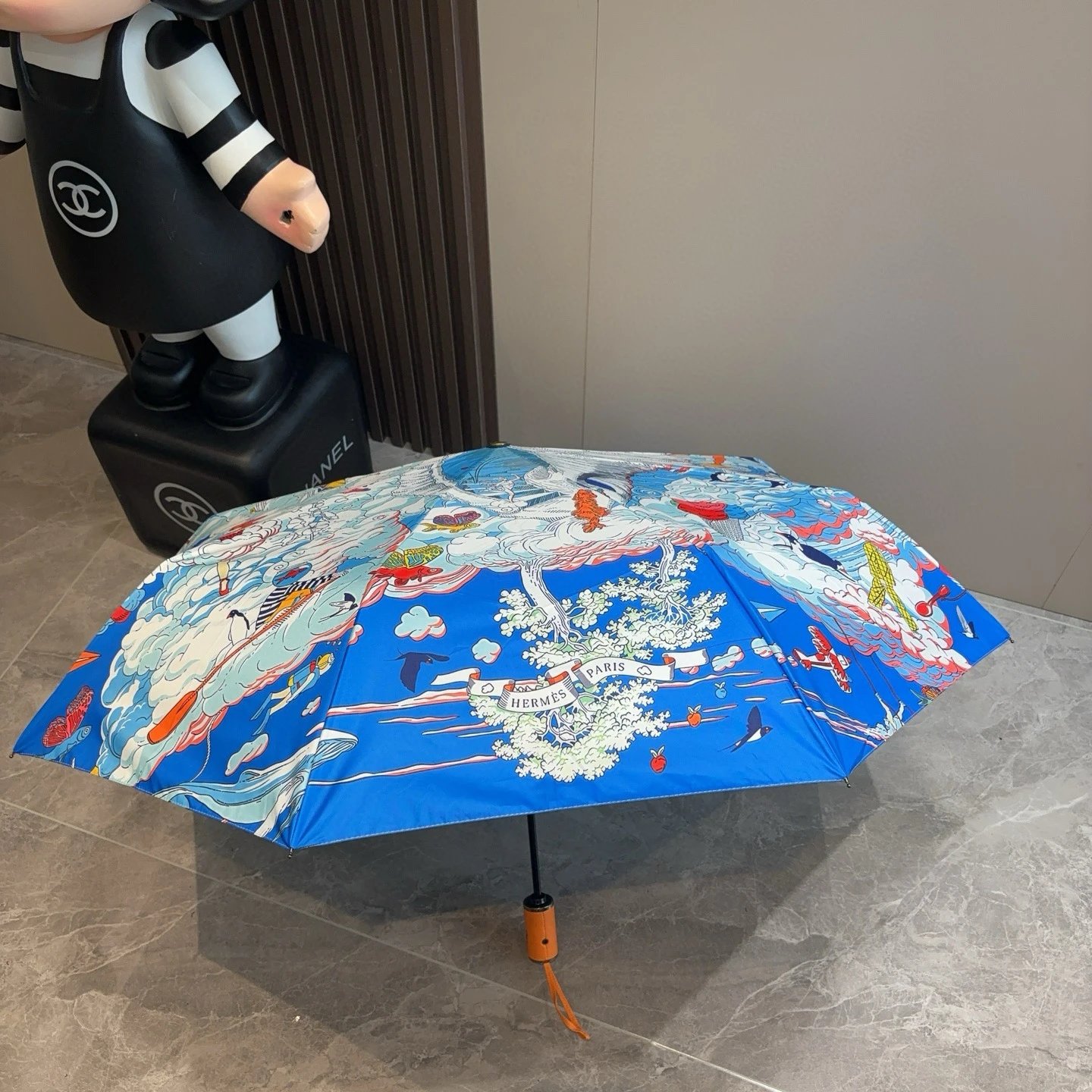 Hermes UV Protection Folding Umbrella Ver.L — Photo 9