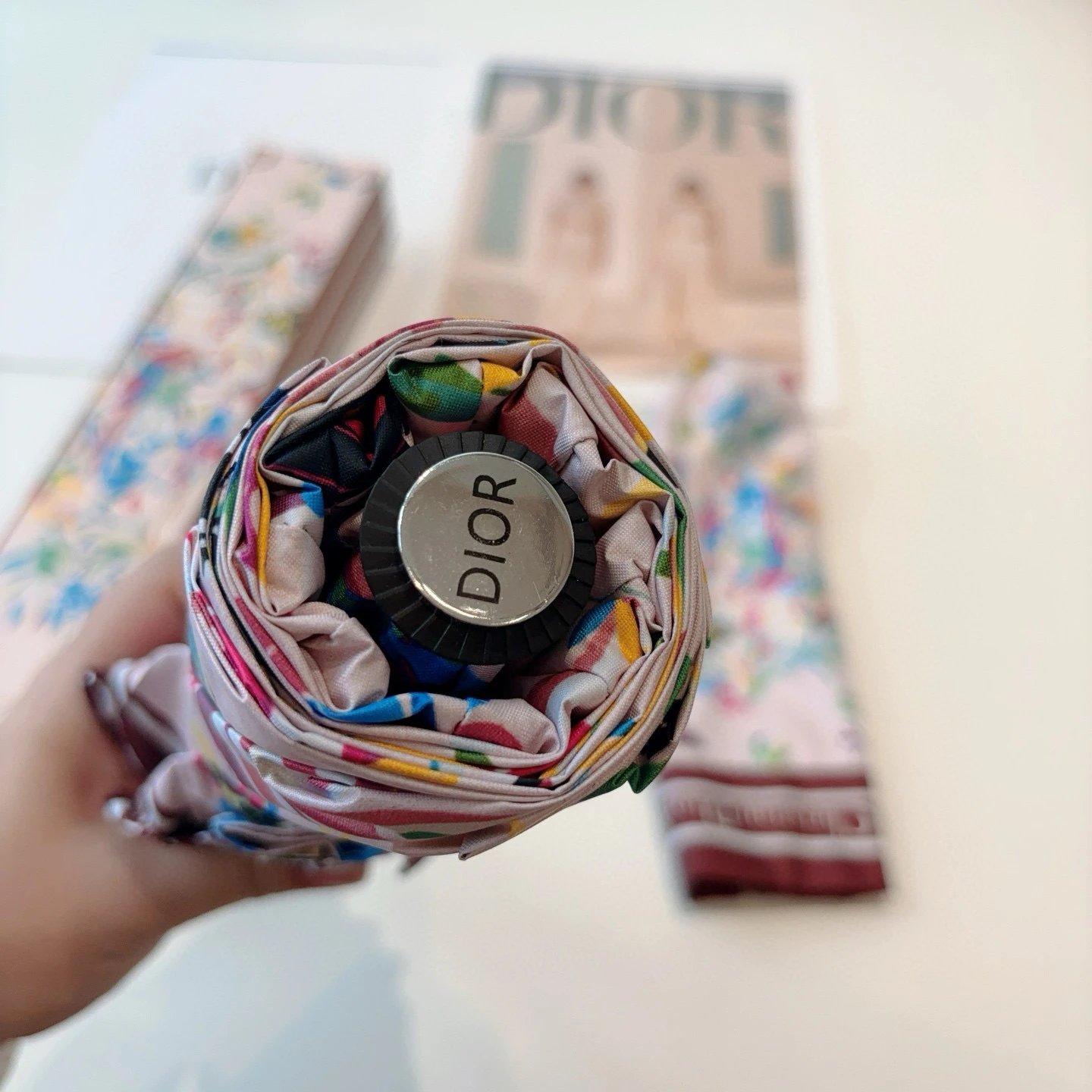 Dior UV Protection Folding Umbrella Ver.M — Zdjęcie 4