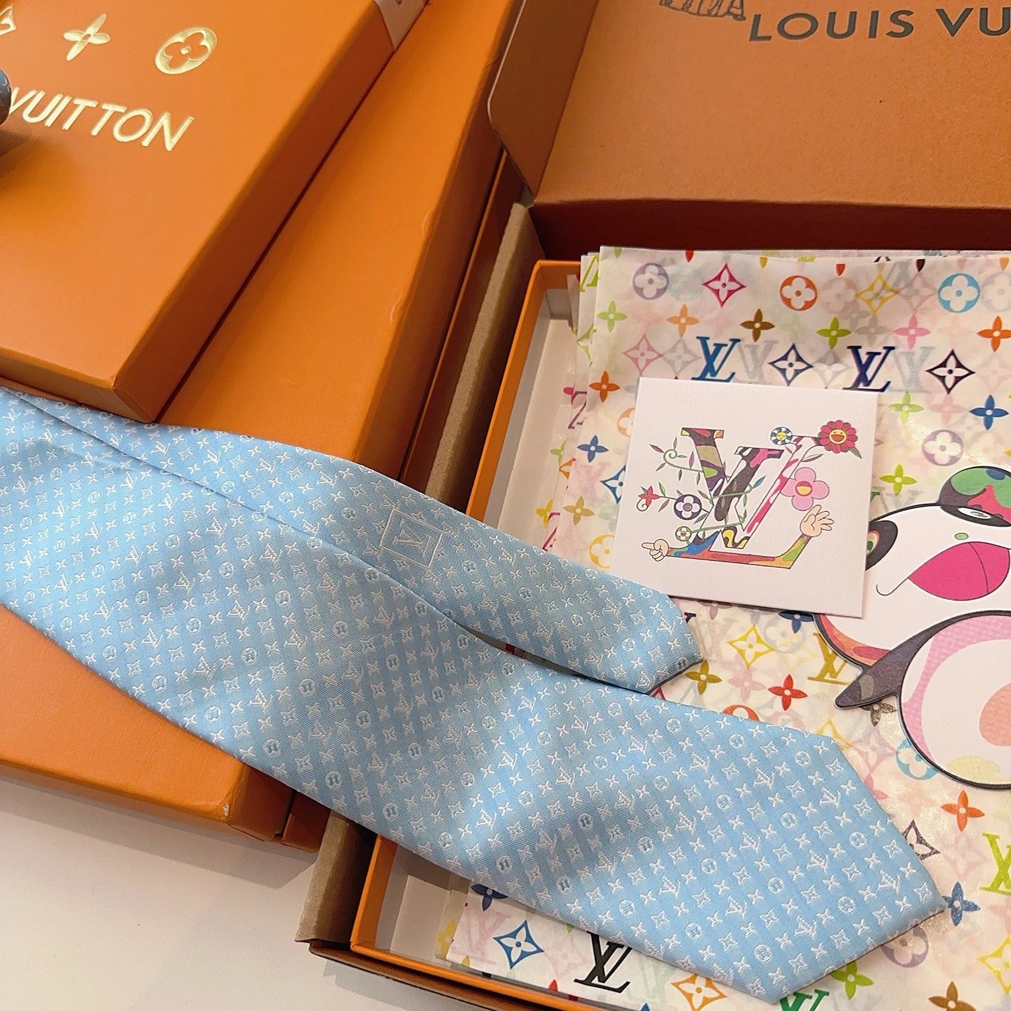 Louis Vuitton Silk Tie Ver.P — QC