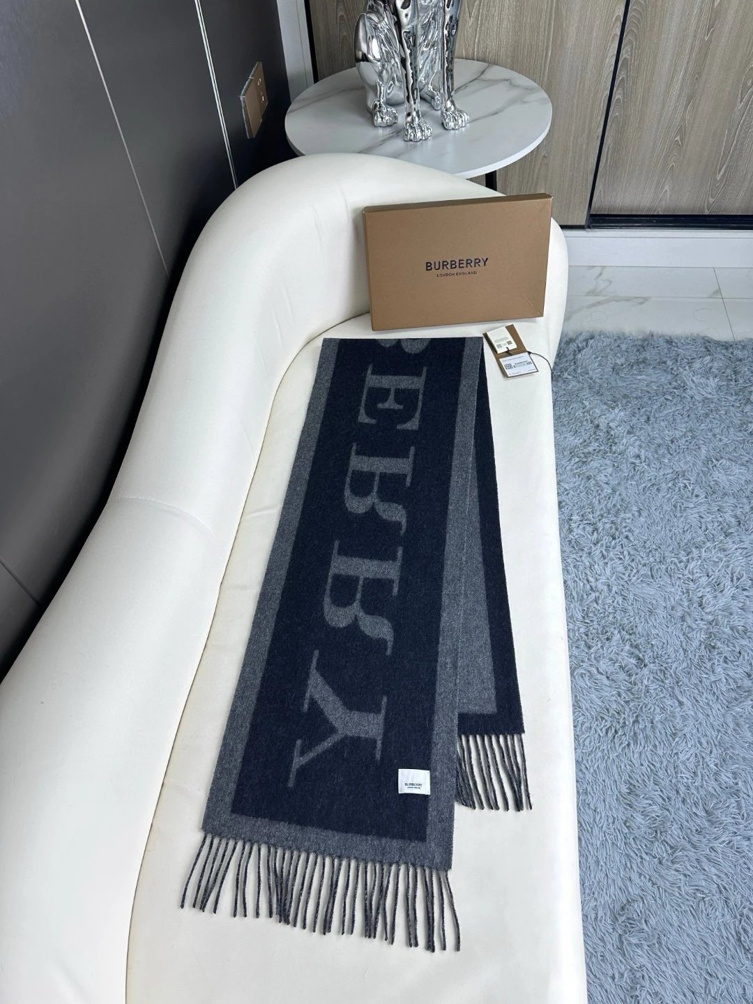 Burberry Cashmere Wool Scarf Ver.C — QC