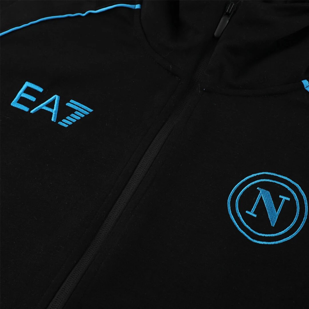Napoli 2023 Hoodie Tracksuit 24 Black — Photo 9