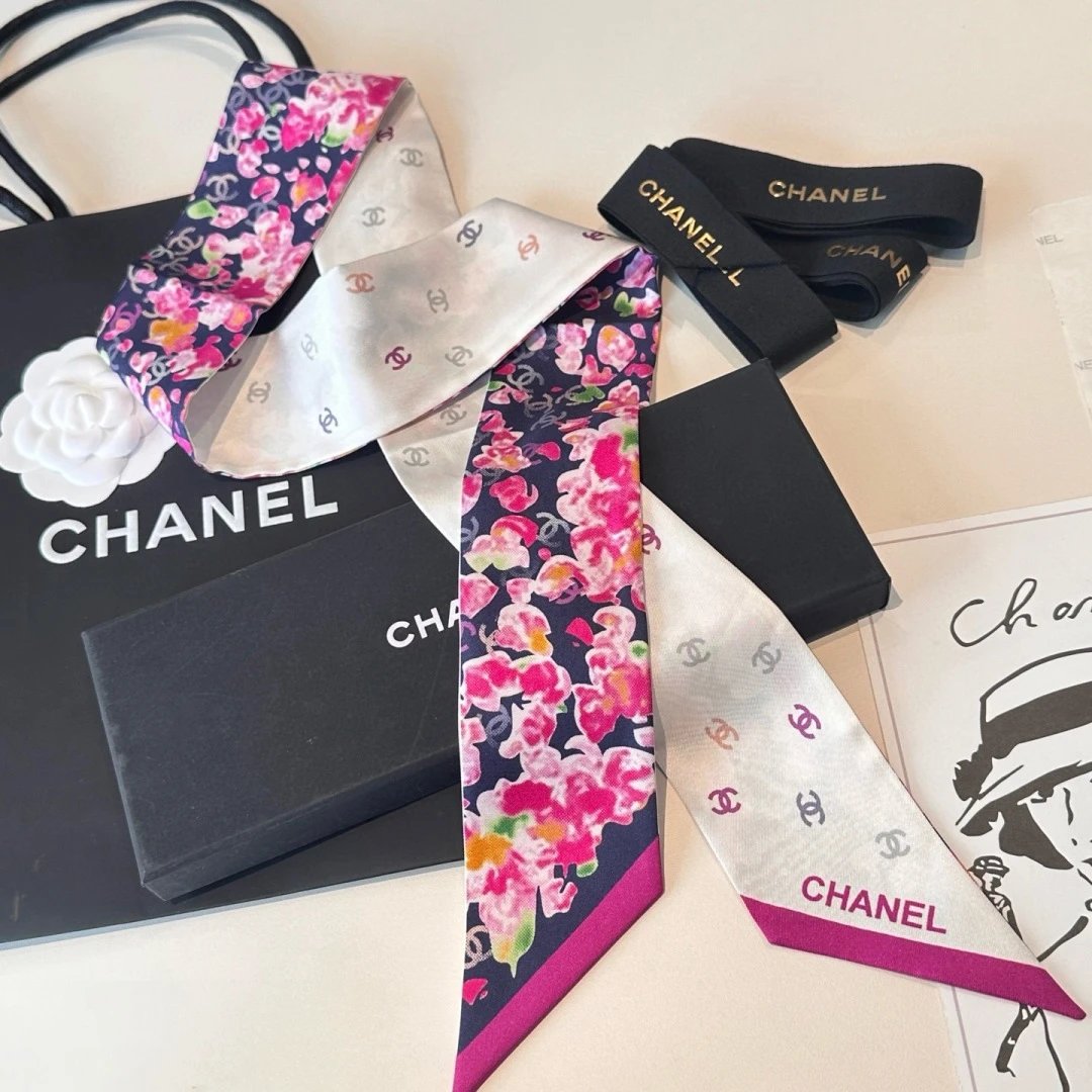 Chanel Silk Hair Ribbon Ver.C — QC