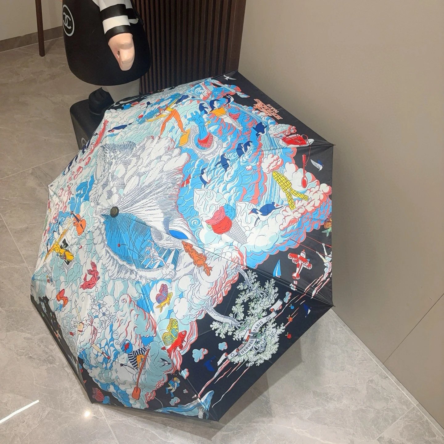 Hermes UV Protection Folding Umbrella Ver.M — Photo 8