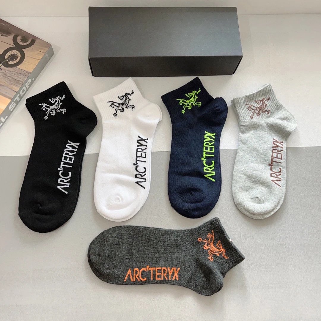 Arcteryx Cotton No-Show Socks Ver.B — photo 5