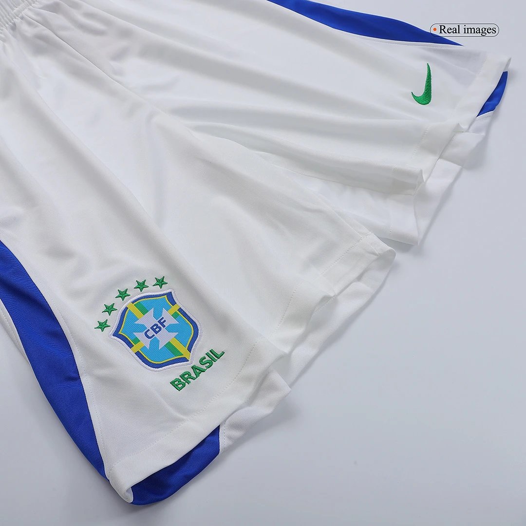 Brazil Away Soccer Shorts World Cup 2022 — photo 11