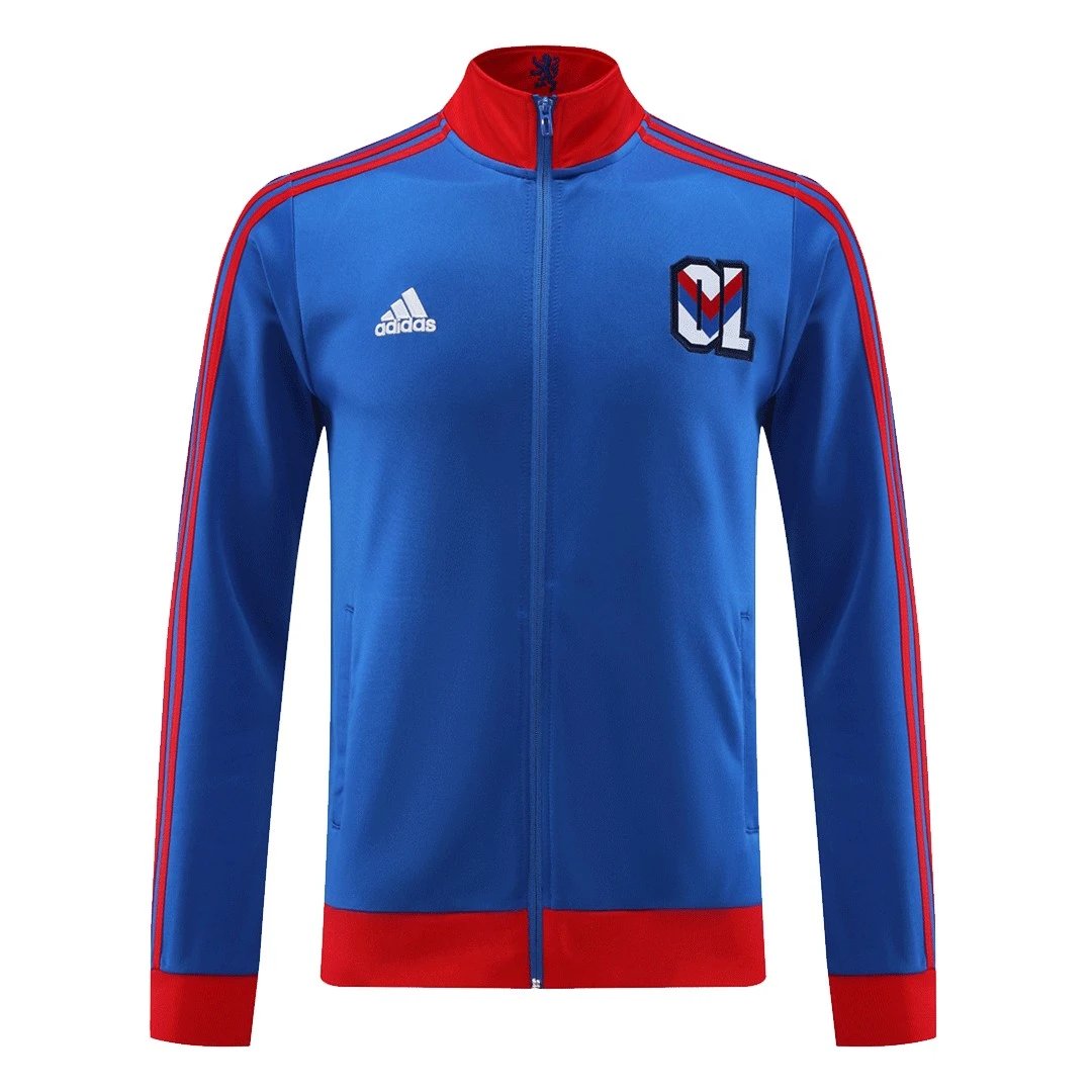 Lyon 2023 Olympique Lyonnais Jacket Tracksuit 24 Blue — Zdjęcie 4