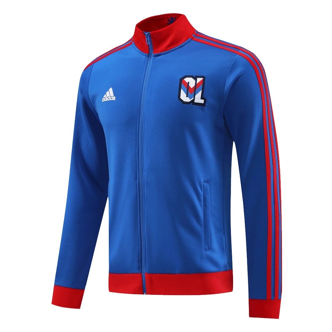 Lyon 2023 Olympique Lyonnais Jacket Tracksuit 24 Blue — Zdjęcie 5
