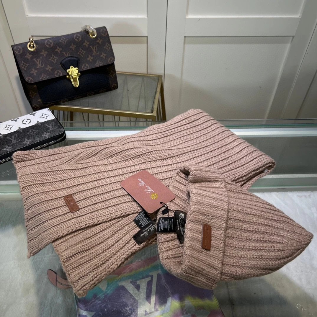 Loro Piana Scarf & Hat Set Ver.B — Photo 5
