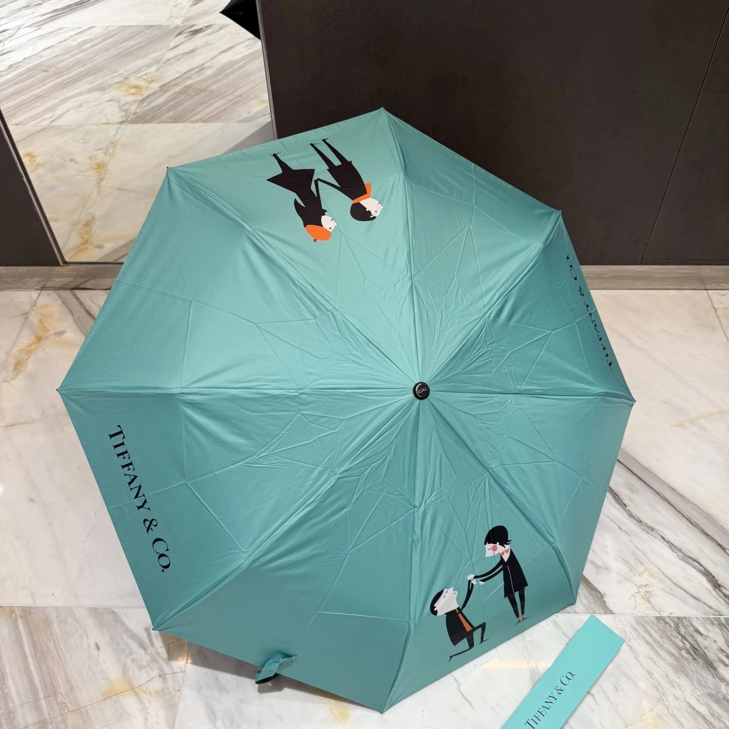 Tiffany UV Protection Folding Umbrella Ver.F — QC