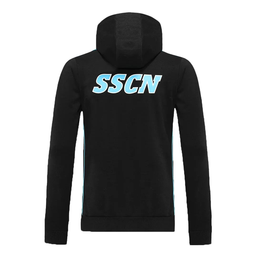 Napoli 2022 Hoodie Tracksuit 23 Black — QC