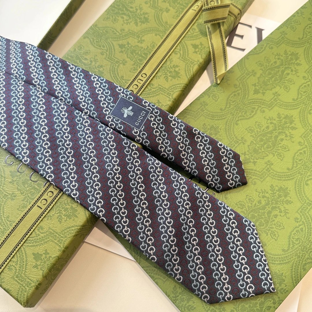 Gucci Silk Tie Ver.B — Zdjęcie 4
